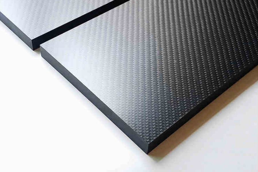 Thickened carbon fiber board